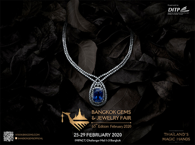 璀璨盛典 2020年第65届泰国曼谷珠宝首饰展览会(BGJF)即将开展